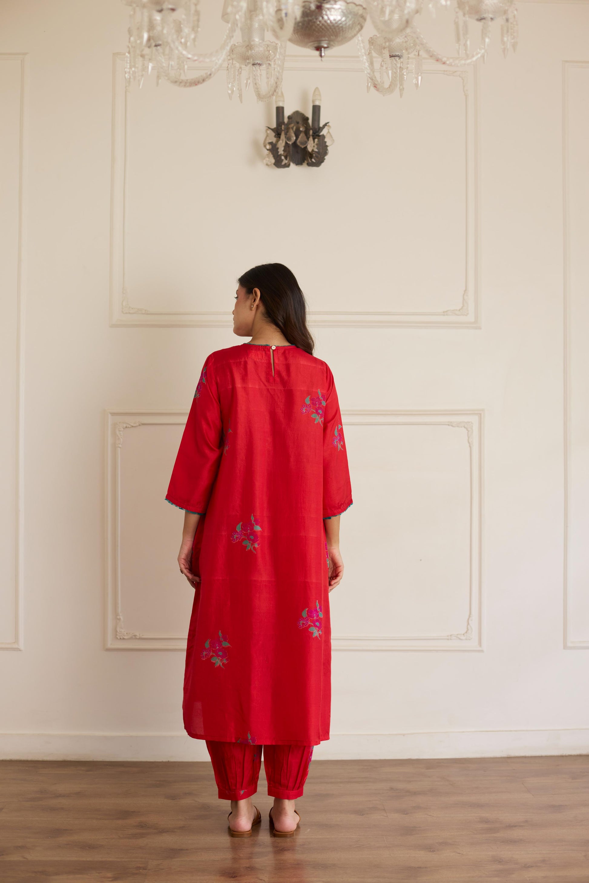 Crimson Silk Co-rd-JA
