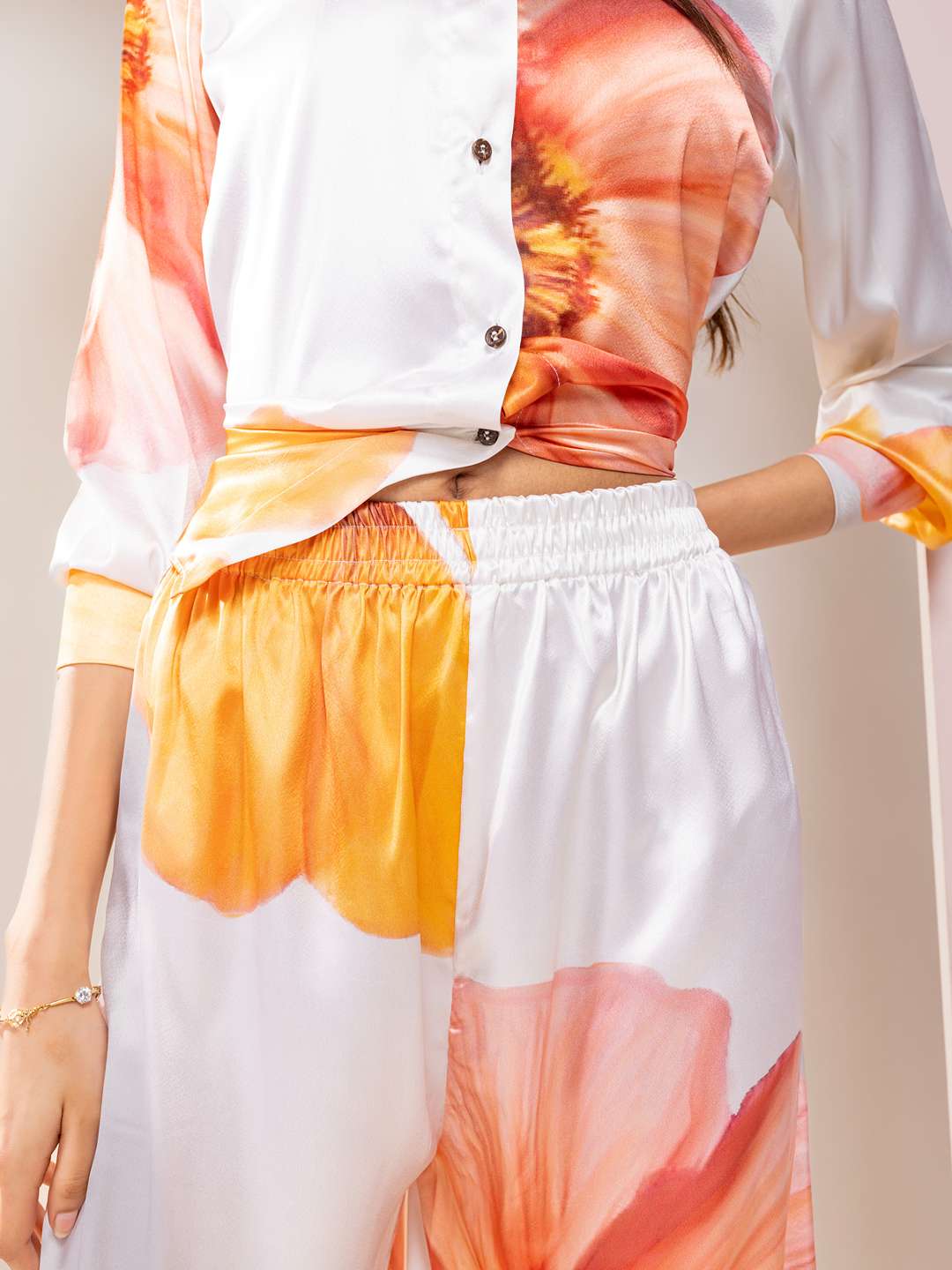 Sunbloom Printed Co-ord Set (Set of 2)