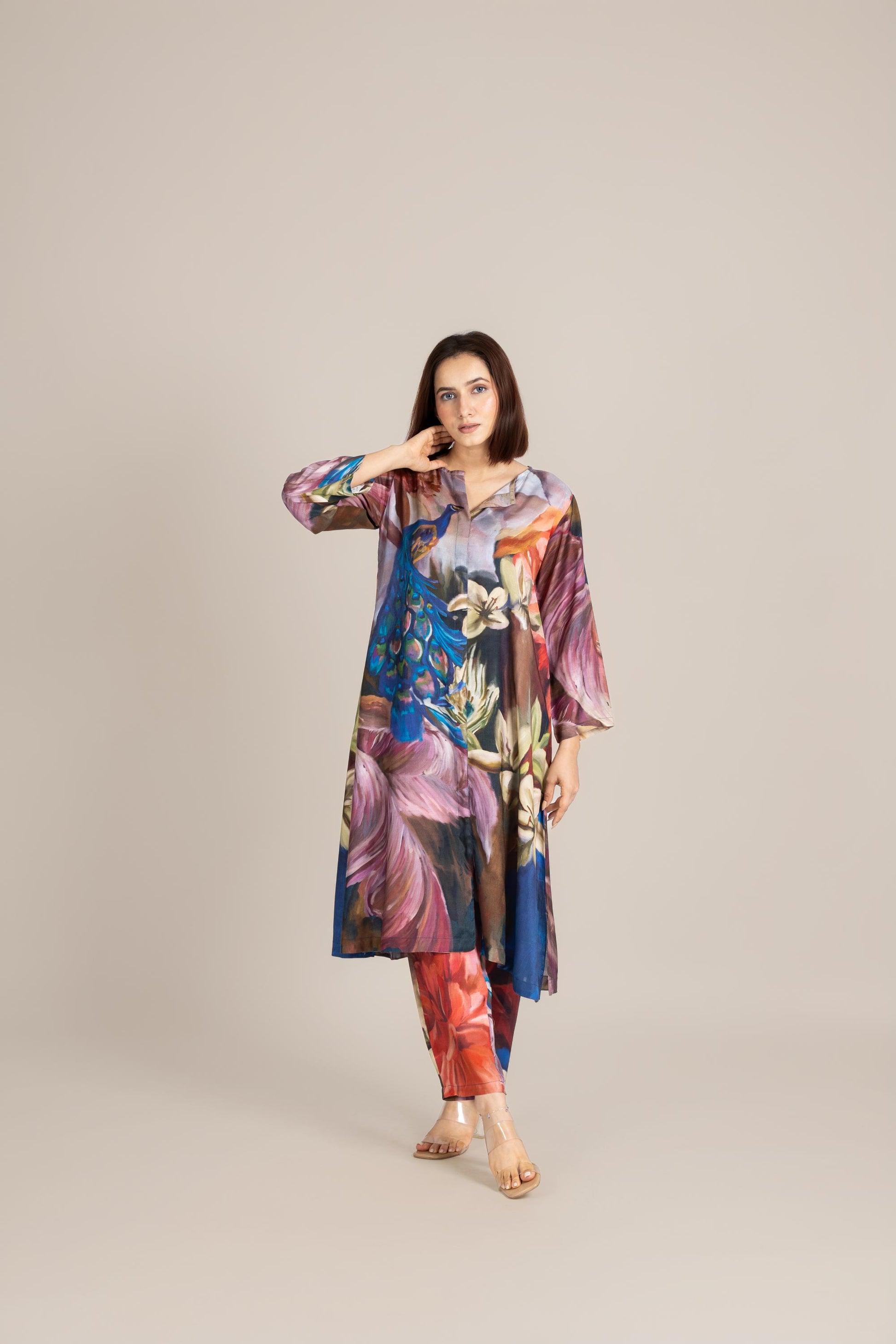 Feathered grace set