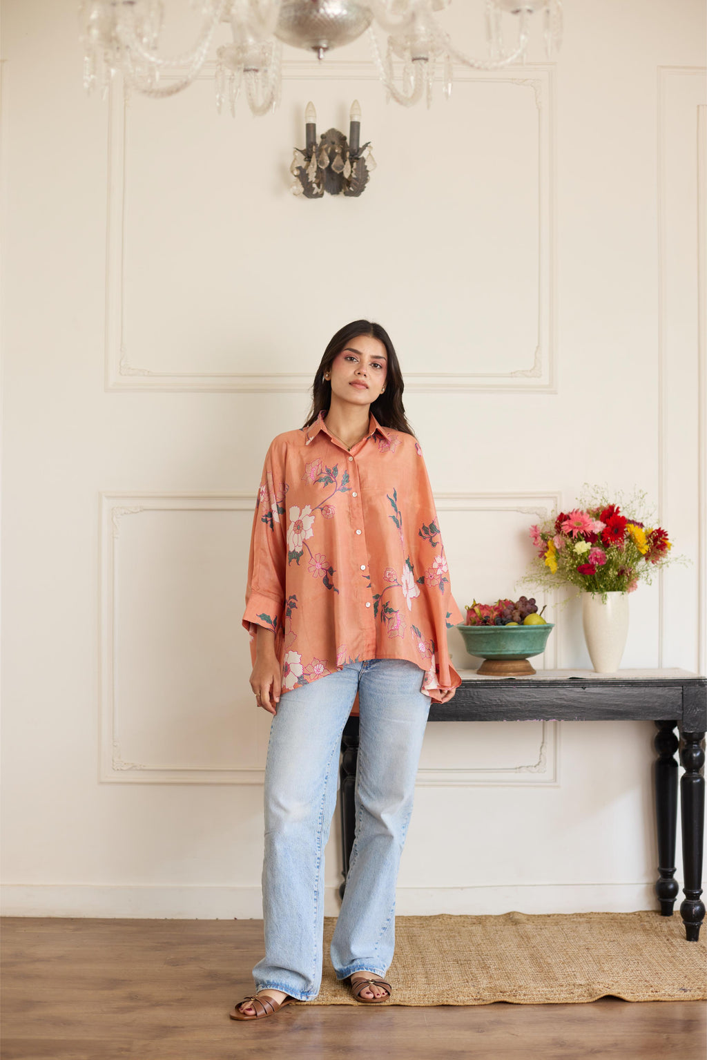 Gia Salmon Shirt-JA