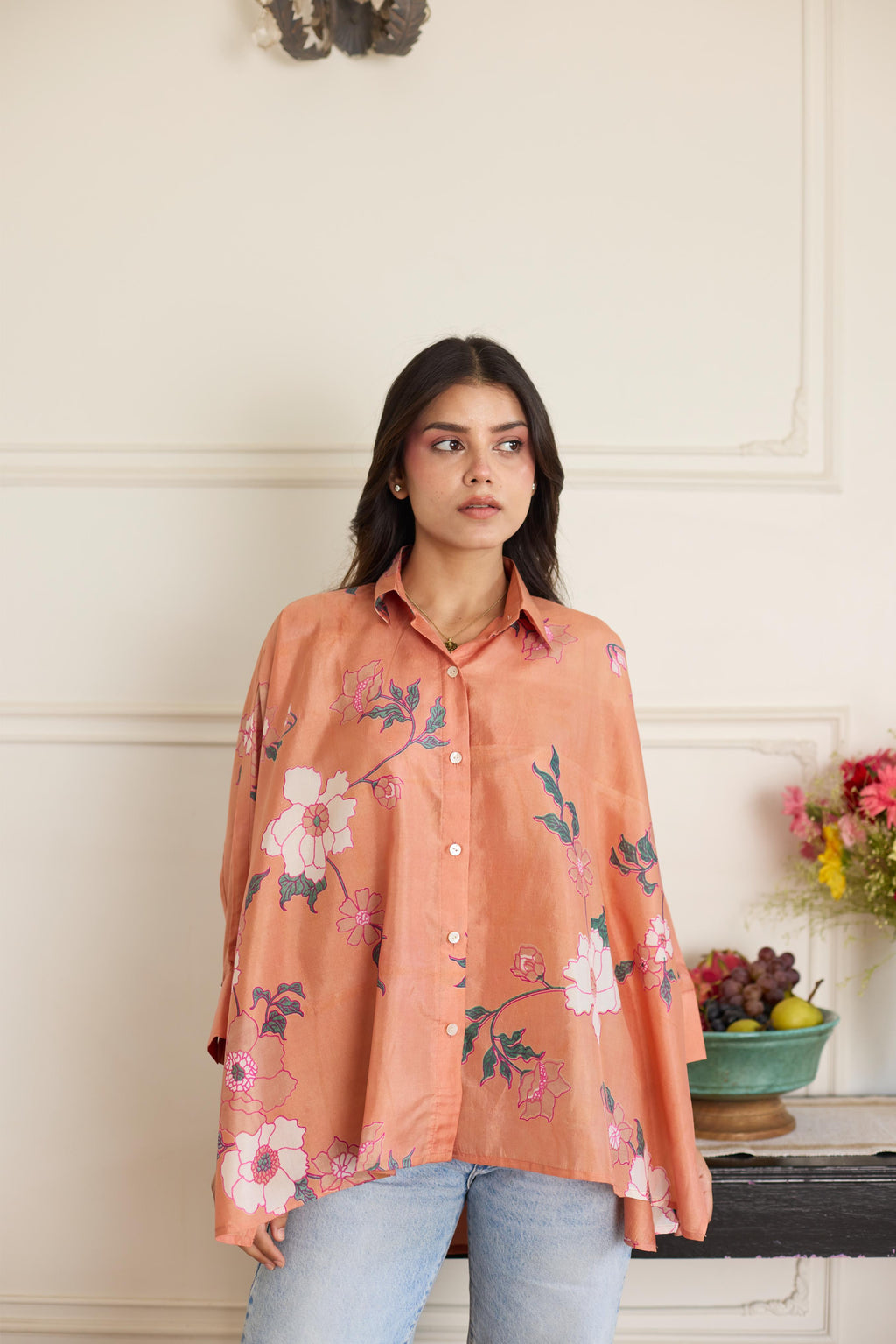 Gia Salmon Shirt-JA