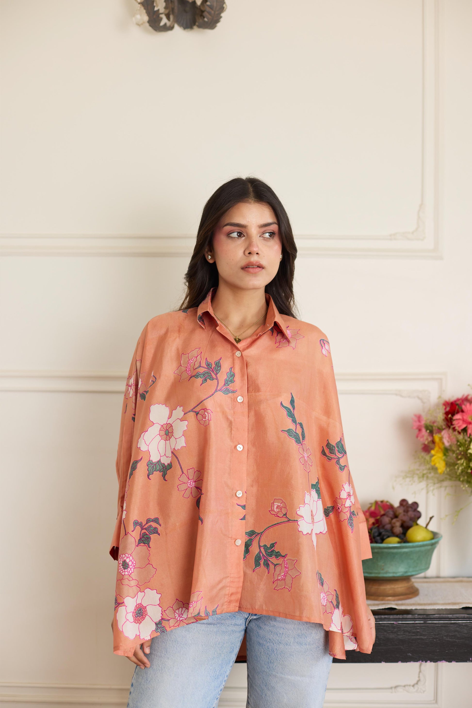 Gia Salmon Shirt-JA