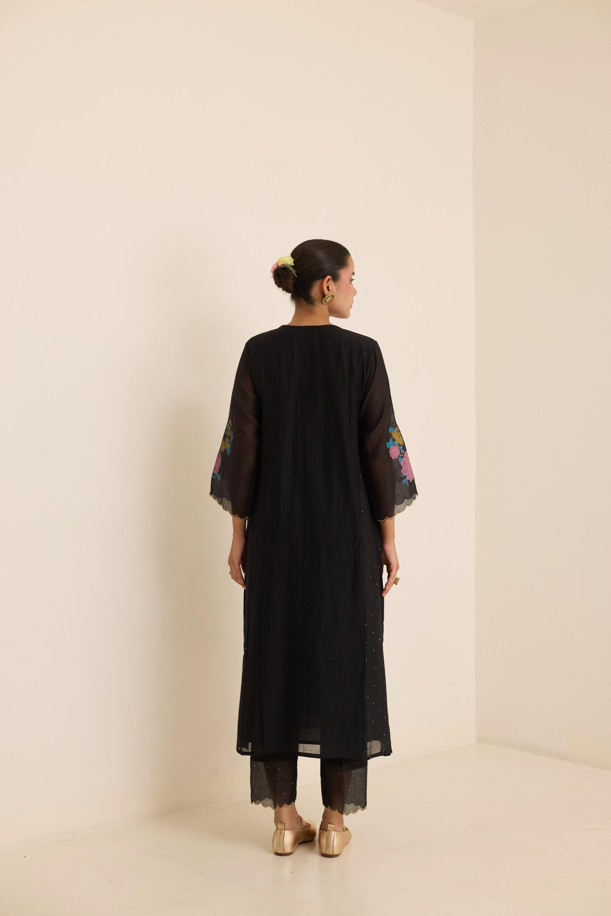 Midnight Mukaish Set-JA
