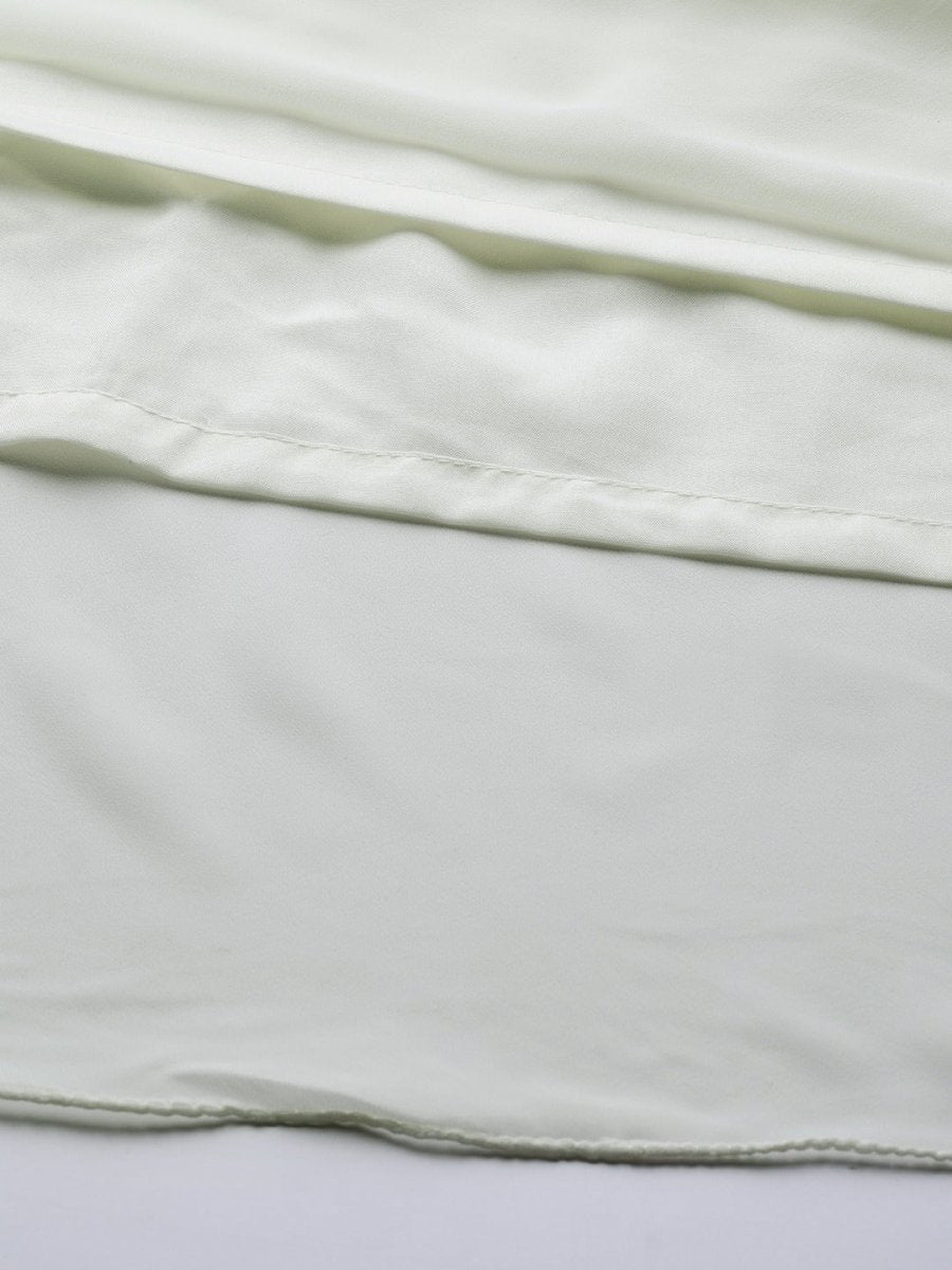 Off White Floral Print Georgette Ethnic Maxi Dress - Inddus.com