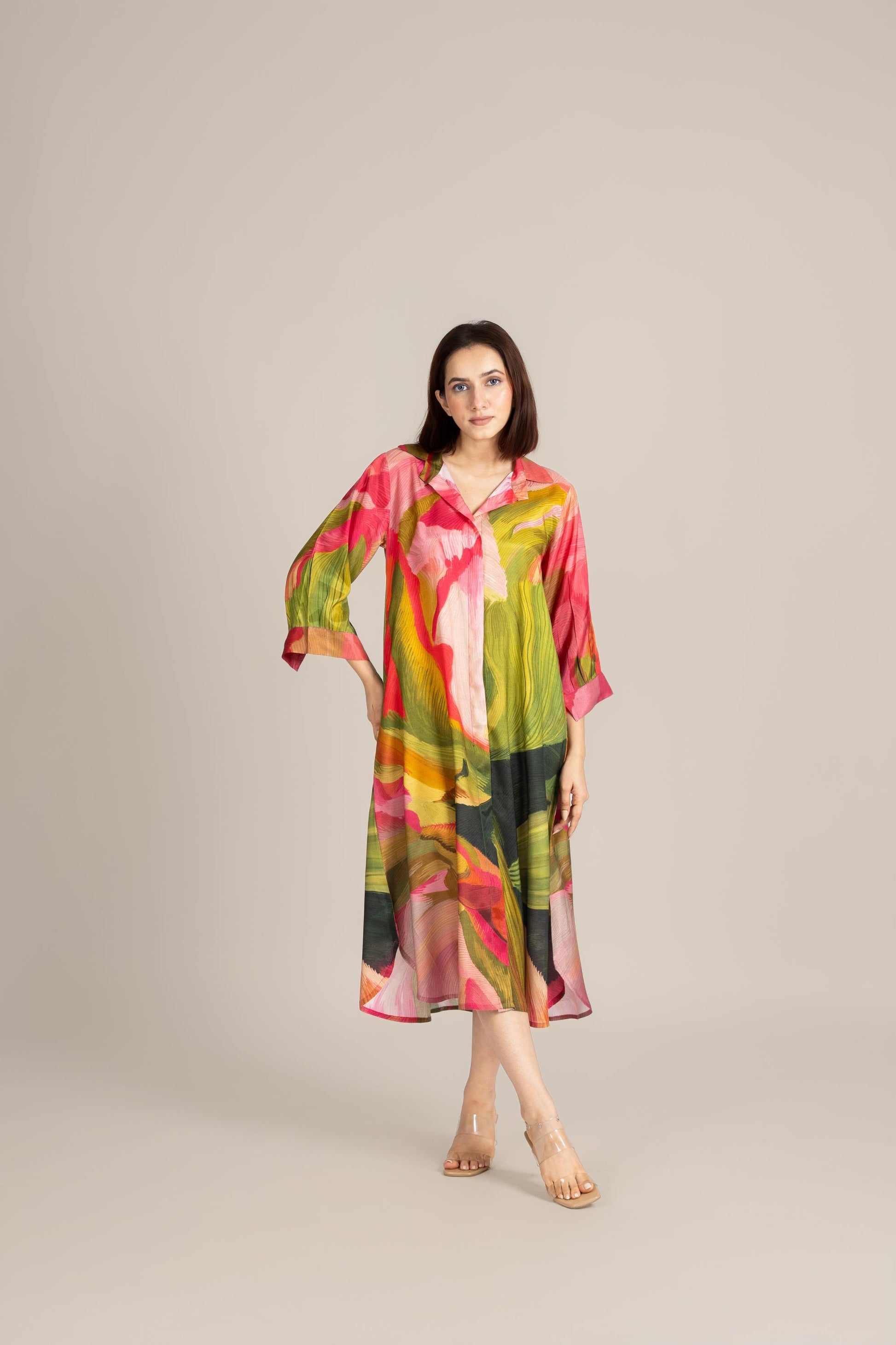 Palm line dress- ET