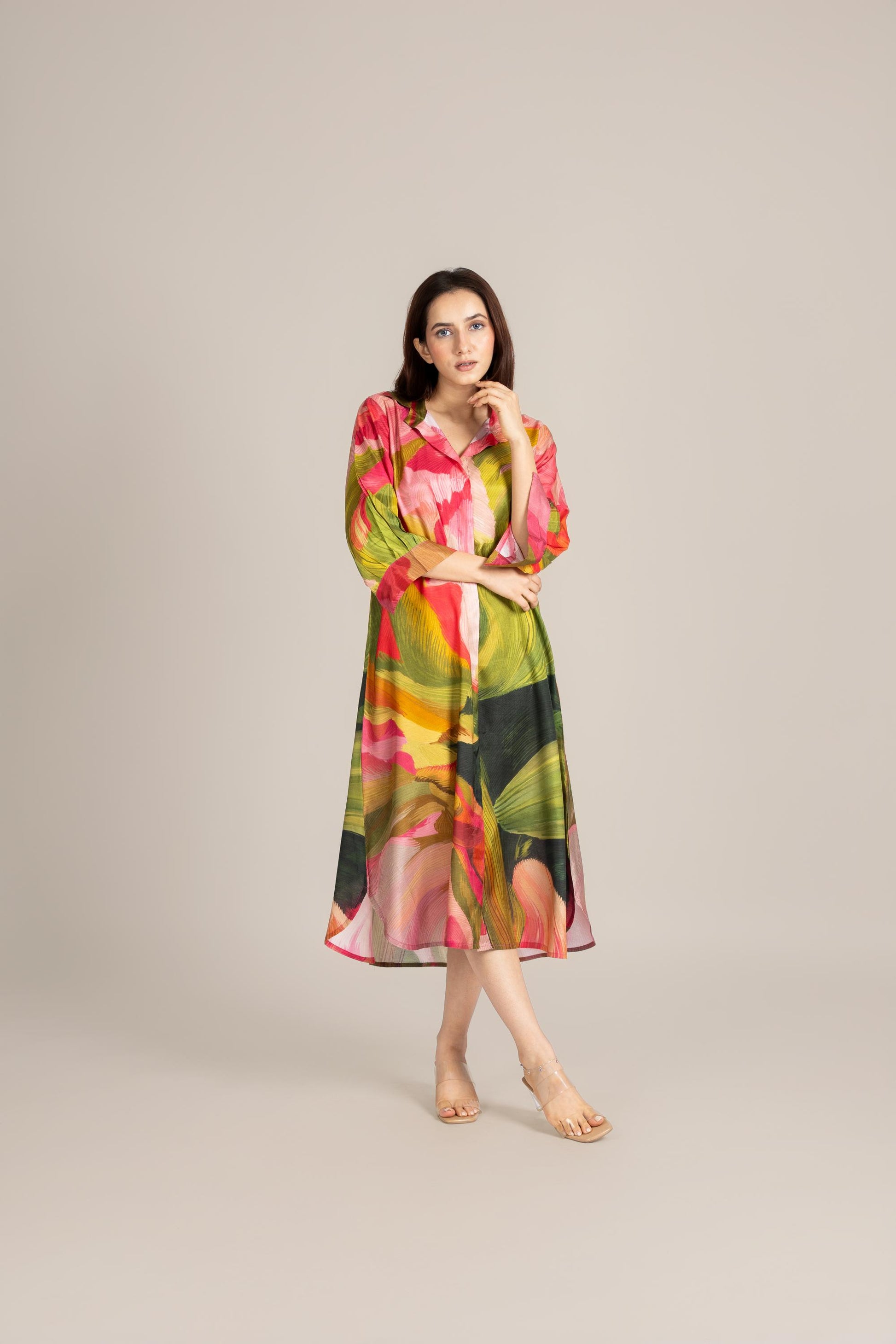 Palm line dress- ET