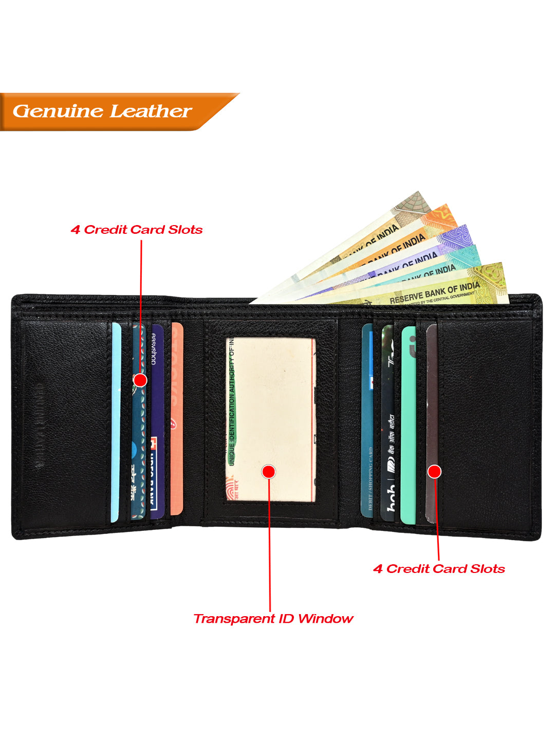 Genuine Leather Men's Wallet