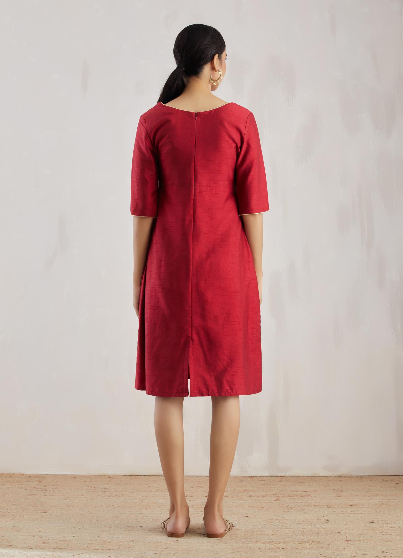 Red Markab Dress