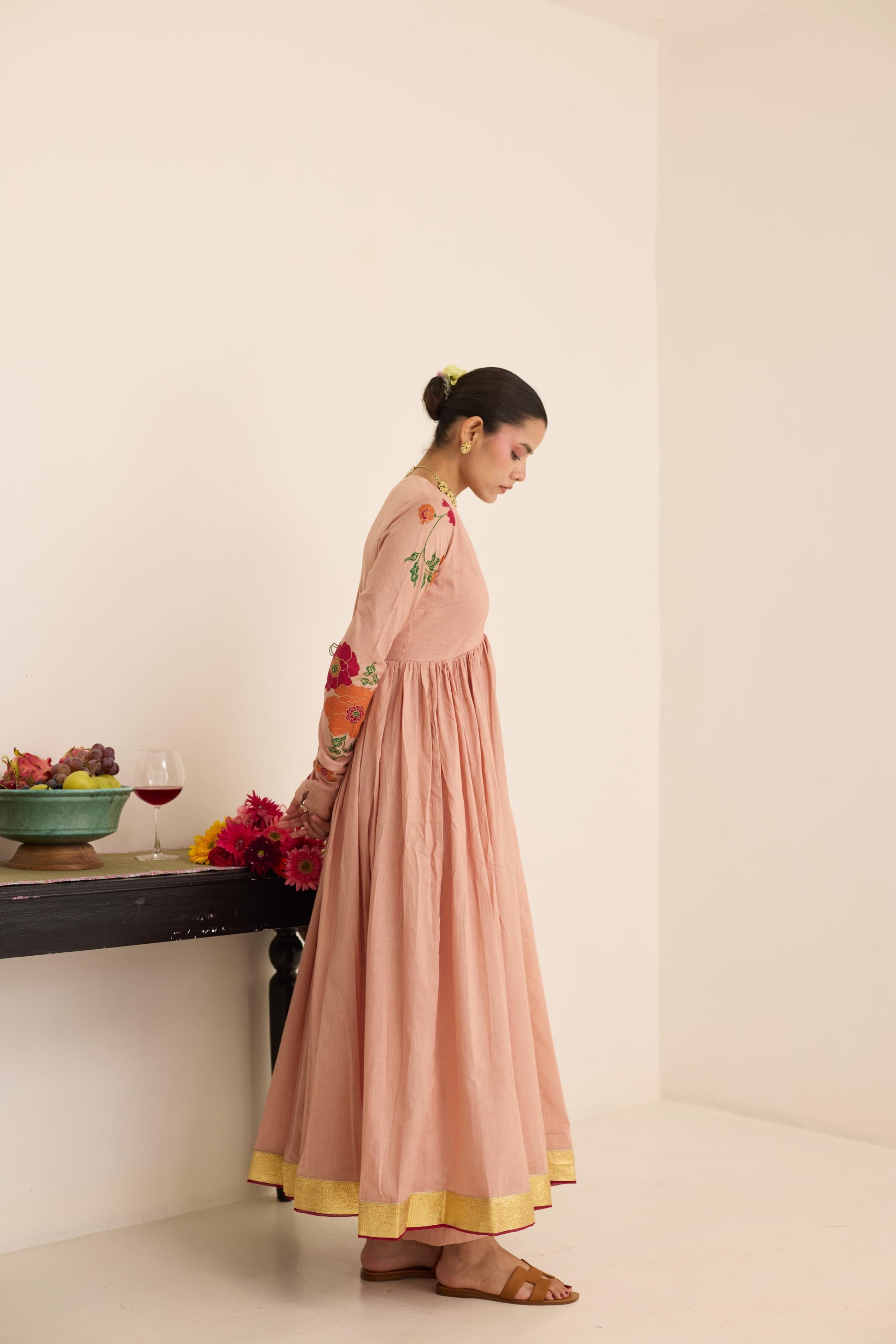 Salmon Anarkali-JA
