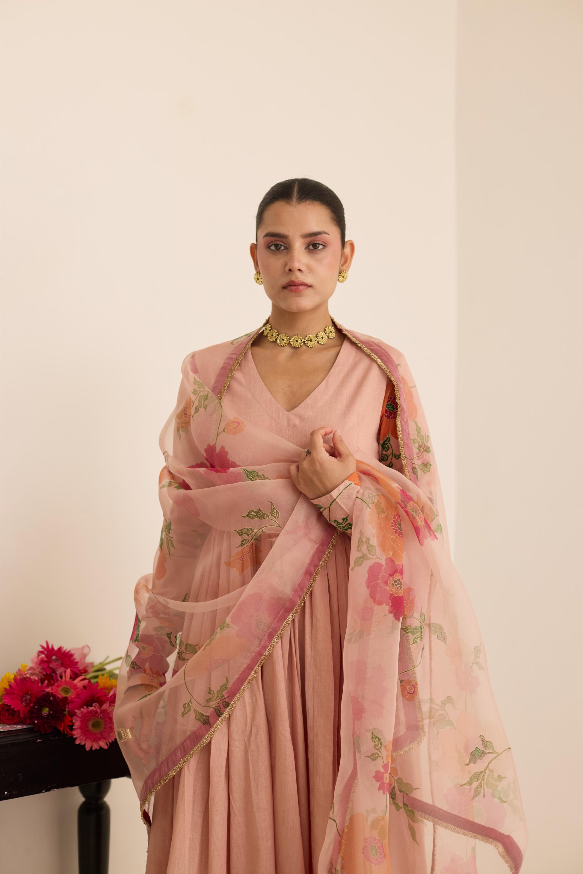 Salmon Anarkali-JA