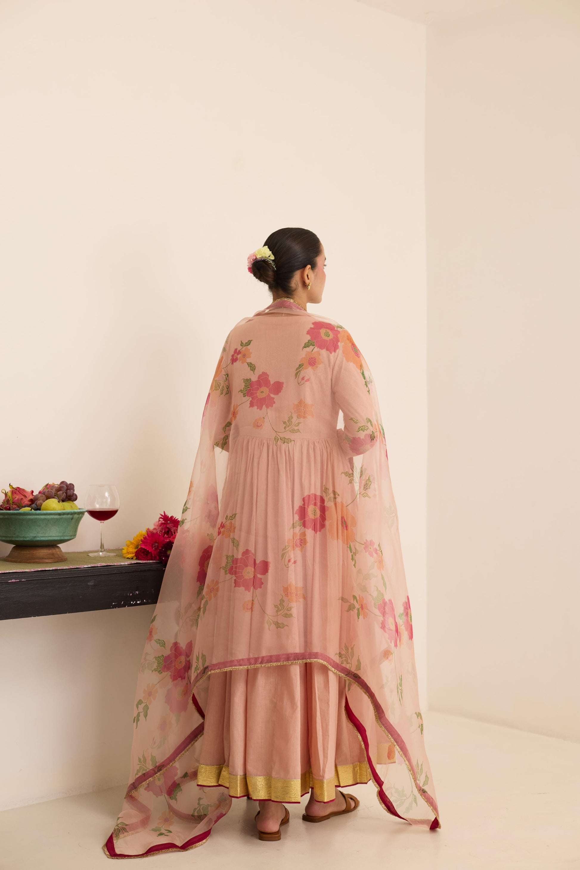 Salmon Anarkali-JA