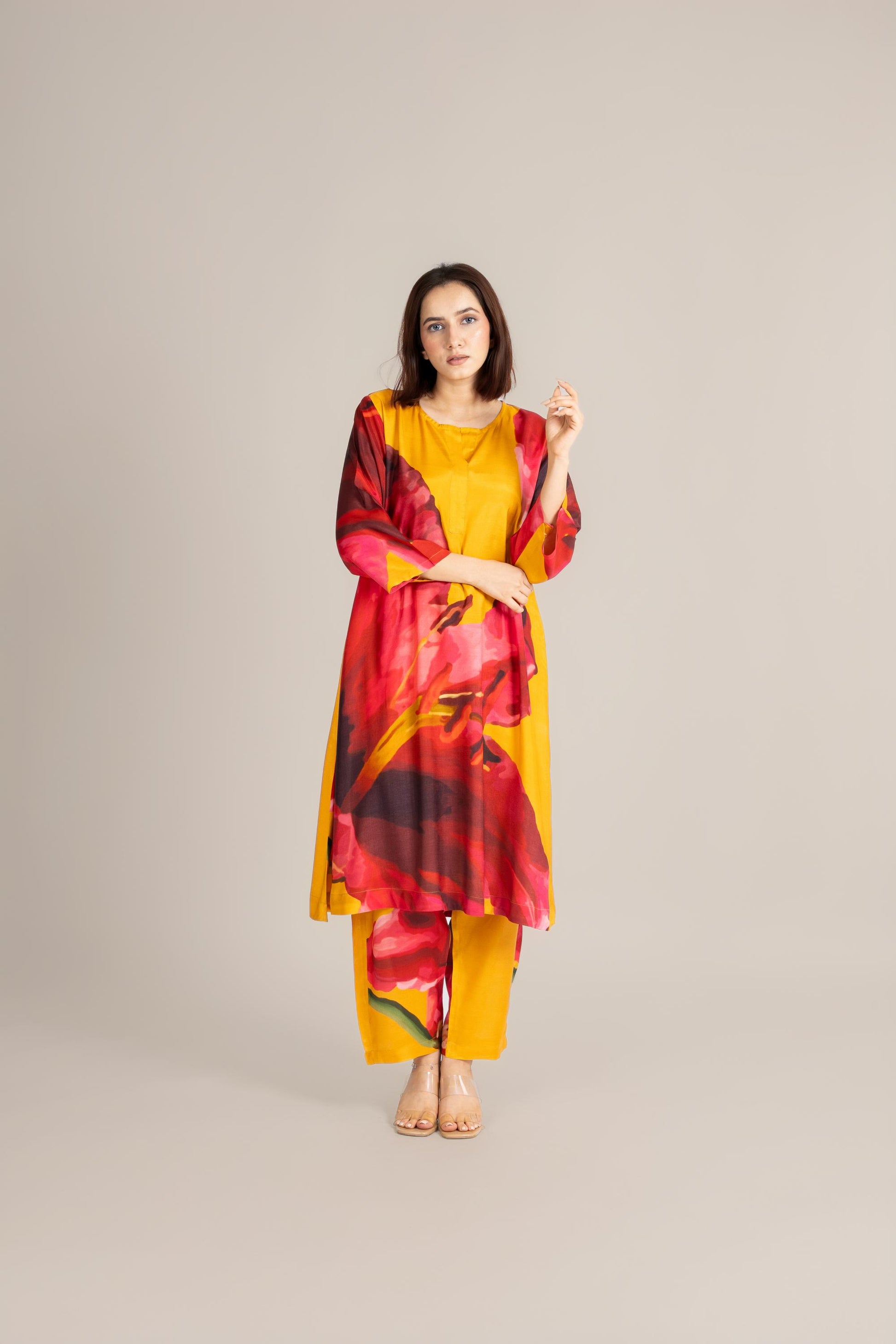 Sun petal placket set- ET