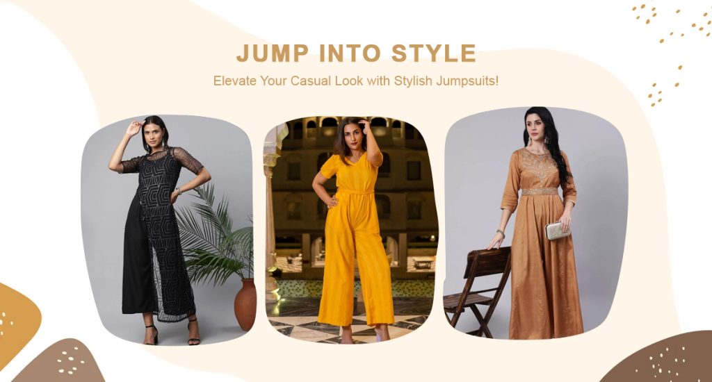 Jump into Style: Elevate Your Casual Look with Stylish Jumpsuits!